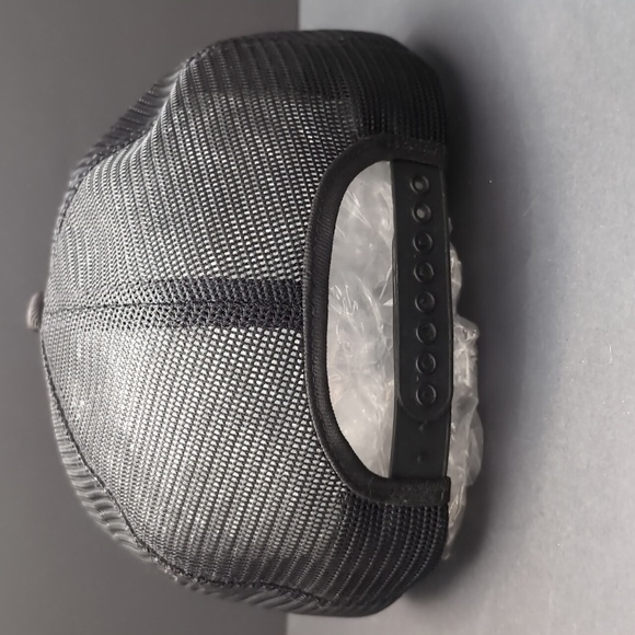 Trojan Special Commodities Mens Black/Gold Mesh Snapback Trucker Hat. - Picture 6 of 9